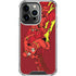 DC Comics The Flash Classic Art in Sequence Running pose iPhone 16 Pro Clear Case